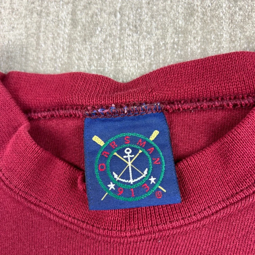 Vintage Coors Brewery Sweatshirt Mens XXL Burgundy 90s‎ Heavyweight Made in USA